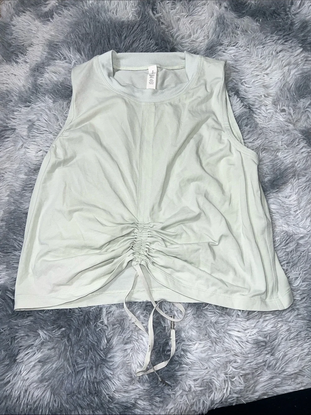 lululemon athletica Sage Ruched Front Tank size 8